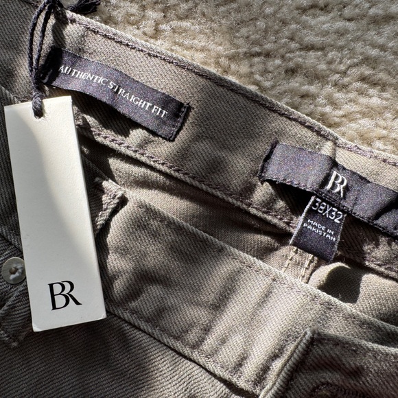 Banana Republic Men’s Green Straight Fit Jeans 38x32 - Picture 5 of 6